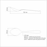 Tramontina Cuchara de Mesa de Acero Inoxidable Amazonas 12 unidades