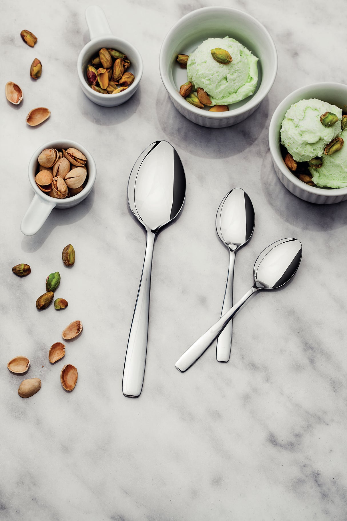 Tramontina Cuchara de Mesa de Acero Inoxidable Amazonas 12 unidades