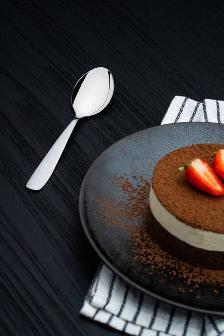 Tramontina Cuchara para Postre de Acero Inoxidable Amazonas 12 unidades