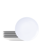 Platos de Postre de porcelana Sophia 21 cm 6 unidades