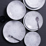 Tramontina Plato Postre Diamantina MaxForce en Porcelana 23 cm 12 unidades