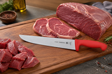 Tramontina Cuchillo Carnicero Rojo Professional 31 cm NSF