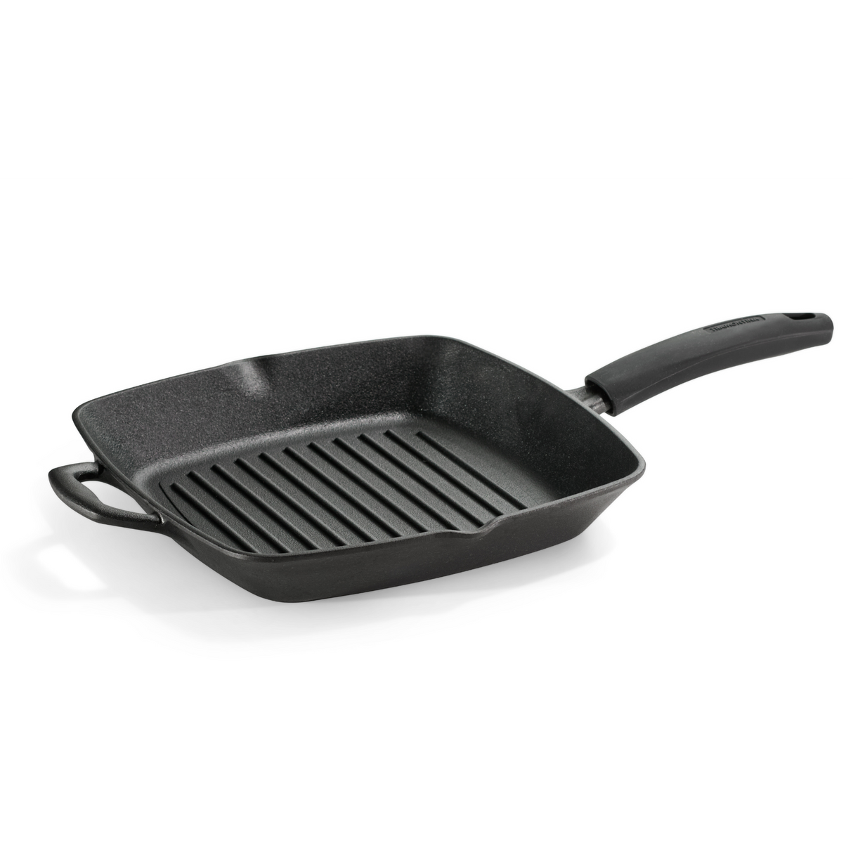 Tramontina Sartén Parrilla de Hierro Fundido Precurada Titanex 27 cm 2,1L